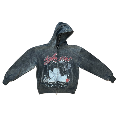 MYKE SIMS Vintage "Original Sin" Metal Heart Set + Wallet Chain