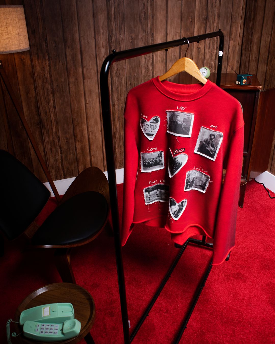 MYKE SIMS "History Book Crew” Sweater