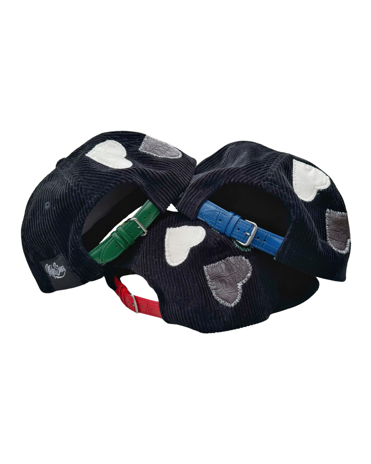 Corduroy Leather Hat