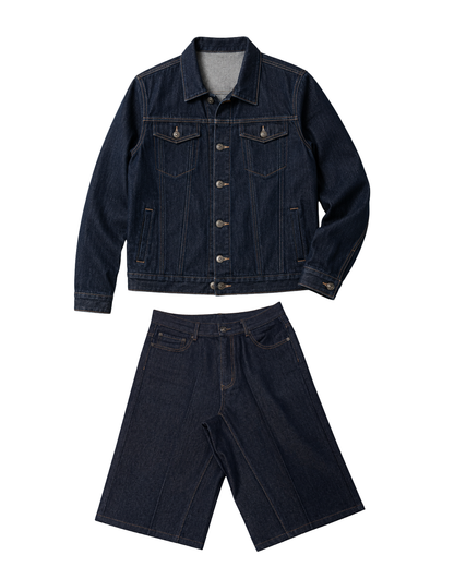 Dark Denim Set (NAVY)